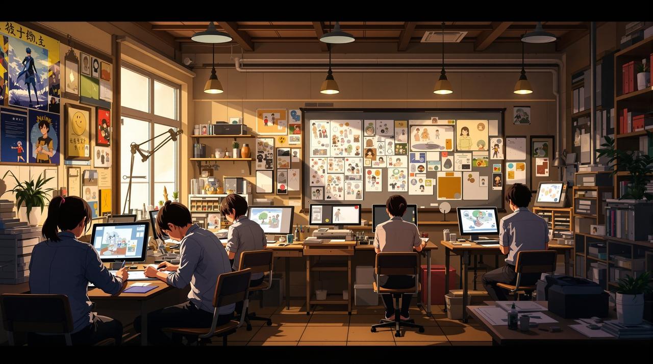 从零开始的动漫制作：揭秘日本动画制作流程 - 老司机漫画资讯配图